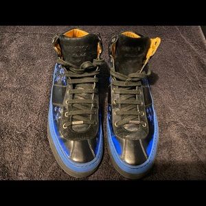 Jimmy Choo Belgravia Men 3D Star High-Top Sneaker